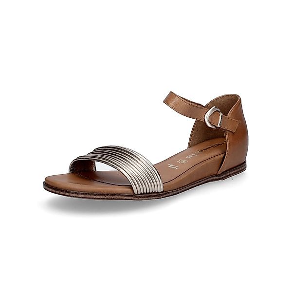 Tamaris Tamaris Damen Sandale cognac roségold günstig online kaufen