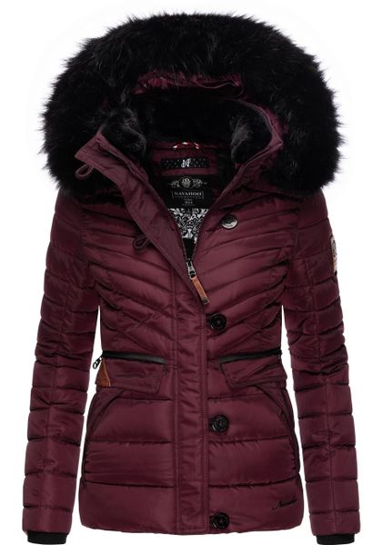 Navahoo Winterjacke "Wisteriaa" mit Kapuze Warm gefütterte Steppjacke mit K günstig online kaufen