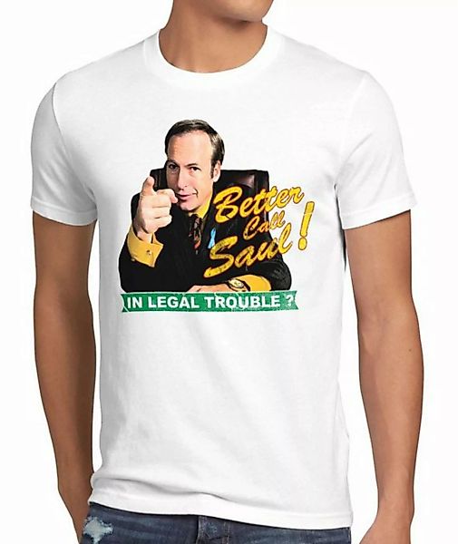 style3 Print-Shirt Herren T-Shirt Better call Saul Goodman breaking heisenb günstig online kaufen