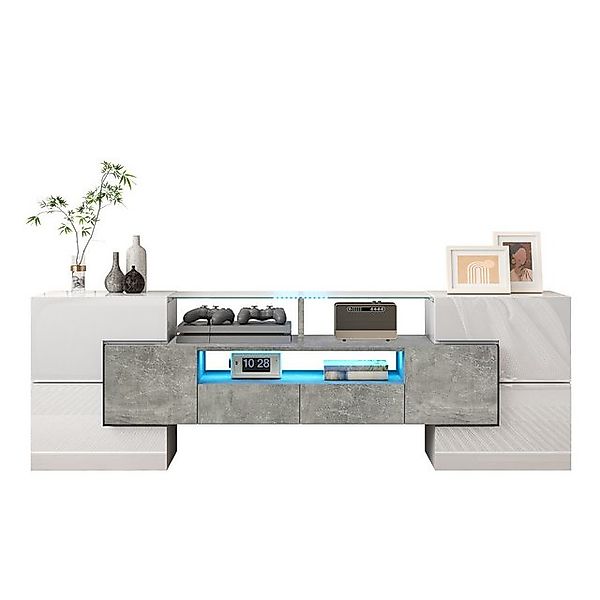 Gotagee TV-Schrank Lowboard TV-Ständer Beistellschrank Fernsehschrank Schra günstig online kaufen