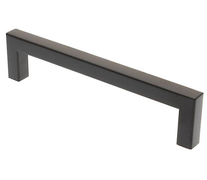 livingpoint24 Möbelgriff Möbelgriff BA 128mm, Küchengriff Schwarz matt, Tür günstig online kaufen