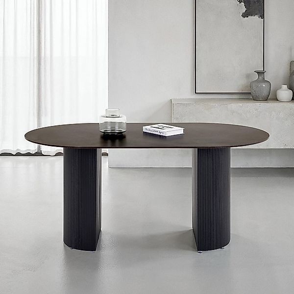 IDIMEX Esstisch LISANDRO, Esszimmertisch oval 160 günstig online kaufen