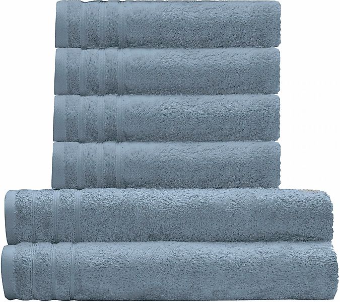 Kleine Wolke Handtuch Set "Royal, 6 Stück (4 Handtücher 50/100 cm + 2 Dusch günstig online kaufen