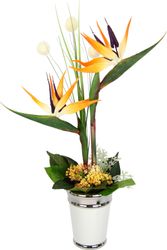 Kunstpflanze Strelitziengesteck in Topf Strelitzie, I.GE.A., günstig online kaufen