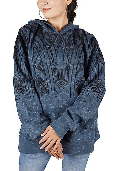 Guru-Shop Langjacke Goa Festival Hoody mit Tribal Print,.. alternative Bekl günstig online kaufen