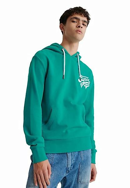 Superdry Sweater Superdry Sweater Herren SCRIPT CLASSIC HOOD Lapis günstig online kaufen