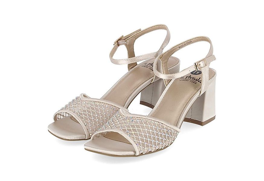 La Strada La Strada 2501273 4043 Damen Textil & Synthetik gold Sandalette günstig online kaufen