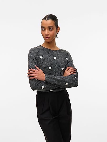 Vero Moda Rundhalspullover VMDOFFY INTARSIA LS günstig online kaufen
