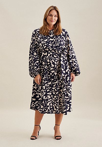 seidensticker Sommerkleid "Schwarze Rose" 1/1 Kragen Animal günstig online kaufen