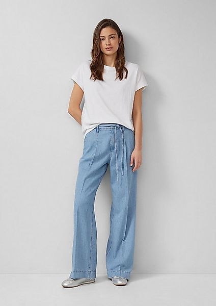 s.Oliver Weite Jeans Jeans-Hose SURI Jeans Suri / Regular Fit / High Rise / günstig online kaufen