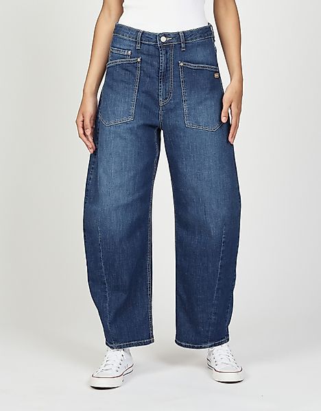 GANG Relax-fit-Jeans "94ODINA" O-Shape mit aufgesetzten Taschen günstig online kaufen