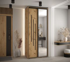 ABIKS MÖBEL Schwebetürenschrank Davos 9 Schlafzimmerschrank günstig online kaufen