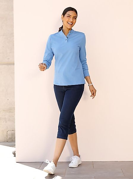 Classic Basics Stehkragenshirt "Shirt", 1 Stk. günstig online kaufen