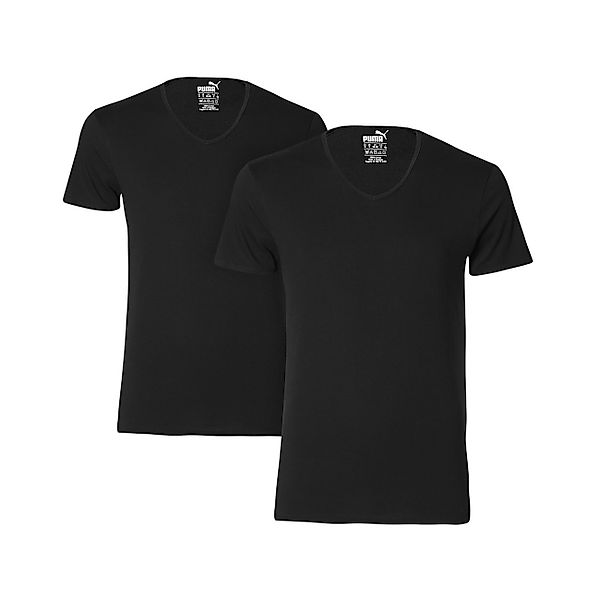 PUMA T-Shirt, (2er-Pack), mit Markenlabel günstig online kaufen