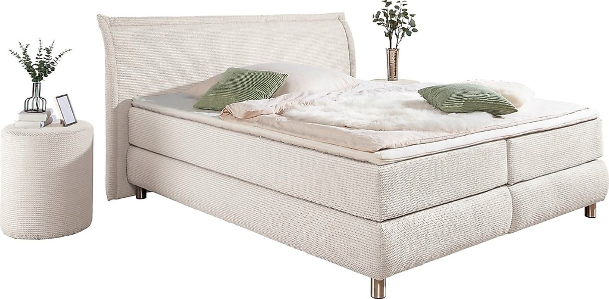 INOSIGN Boxspringbett »"Coloma" erhältlich in H2, H3 oder H4 inkl. Topper«, günstig online kaufen