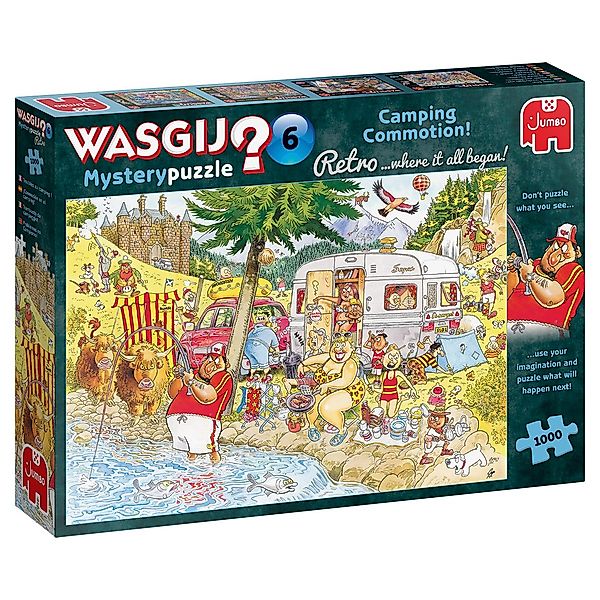 Jumbo Spiele Puzzle Wasgij Mystery Retro günstig online kaufen