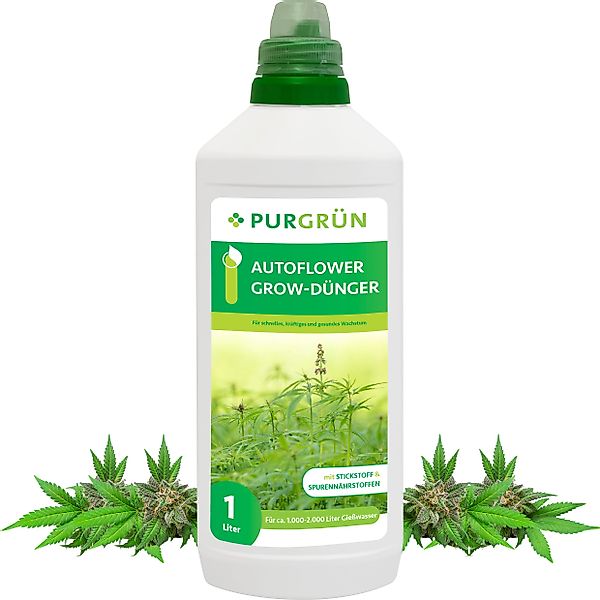 Purgrün Pflanzendünger Purgrün Autoflower Grow Dünger, günstig online kaufen