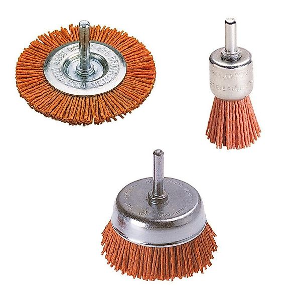 Wolfcraft Bohrer- und Bitset Wolfcraft Bürsten-Set günstig online kaufen