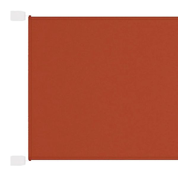 furnicato Senkrechtmarkise Terrakotta 140x800 cm Oxford-Gewebe günstig online kaufen