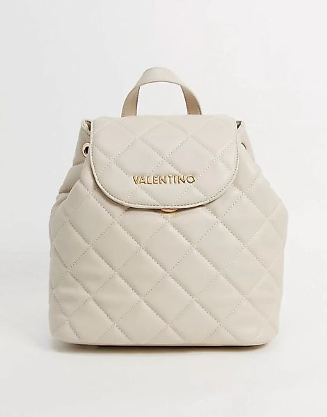 Valentino Bags – Ocarina – Gesteppter Rucksack in Weiß günstig online kaufen