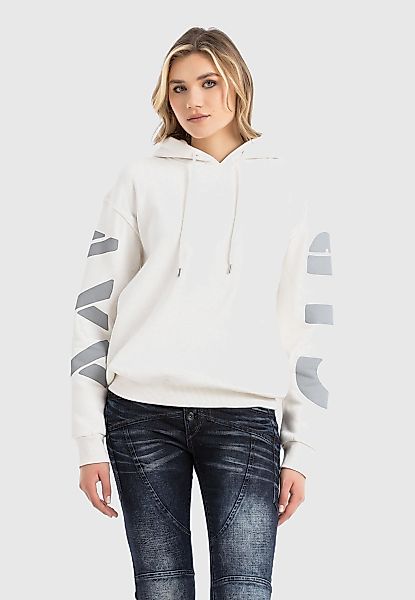 Cipo & Baxx Sweatshirt "HOODIE SWEATSHIRT", (1 tlg.), modisches Design mit günstig online kaufen