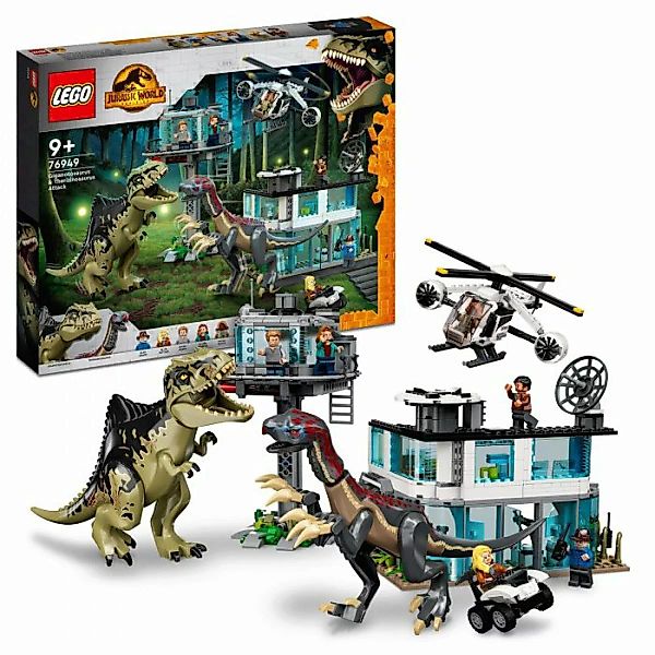 Lego® 76949 - Jurassic World - Giganotosaurus & Therizinosaurus Angriff günstig online kaufen