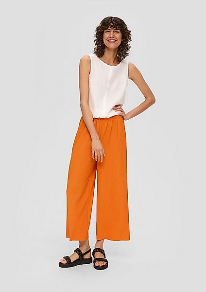 s.Oliver Culotte Hose Jersey-Hose mit elastischem Bund günstig online kaufen