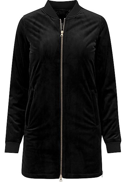 URBAN CLASSICS Allwetterjacke Urban Classics Damen Ladies Long Velvet Jacke günstig online kaufen