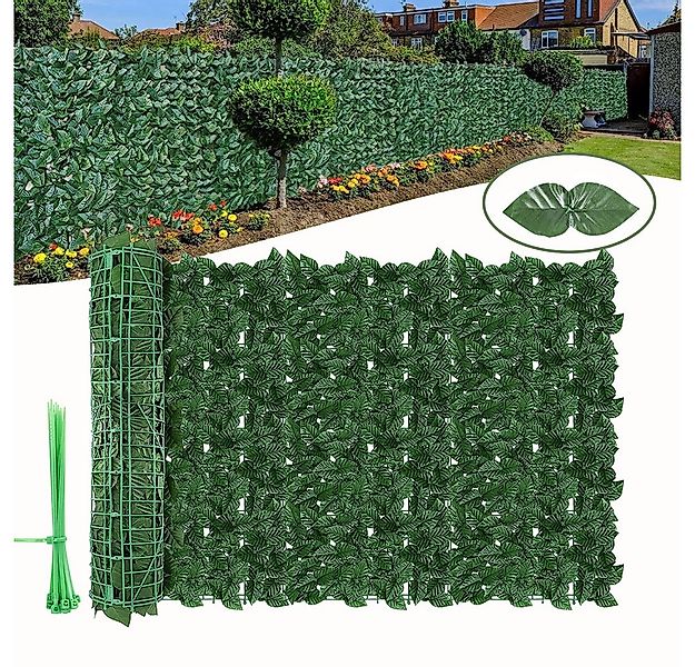 BlingBin Kunsthecken-Sichtschutz Balkonsichtschutz Künstliche Hecke Sichtsc günstig online kaufen