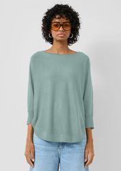 QS Longpullover Strickpullover Strickpullover mit Fledermausärmeln günstig online kaufen