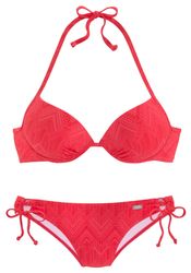 Buffalo Push-Up-Bikini mit modischer Struktur günstig online kaufen