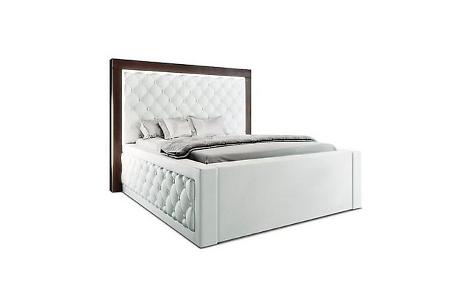 Sofa Dreams Boxspringbett Varese Bett Kunstleder Premium Komplettbett mit L günstig online kaufen