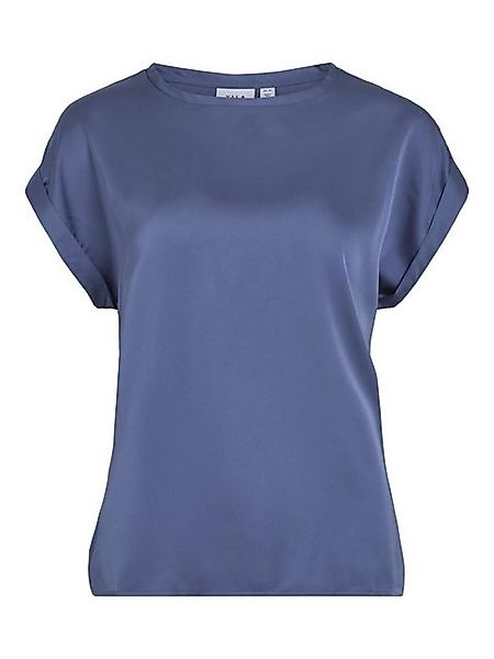 Vila T-Shirt Satin Blusen Kurzarm Basic Glänzend VIELLETTE VIELLETTE S/S SA günstig online kaufen