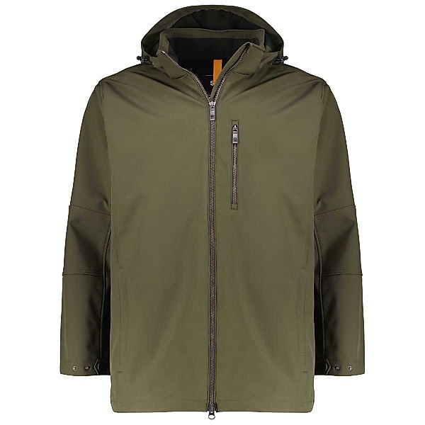 STOY Softshelljacke, wasserabweisend, winddicht Farbe dunkelgrün Größe: 3XL günstig online kaufen