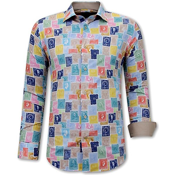 Gentile Bellini  Hemdbluse Stempeldruck Print Hemd günstig online kaufen
