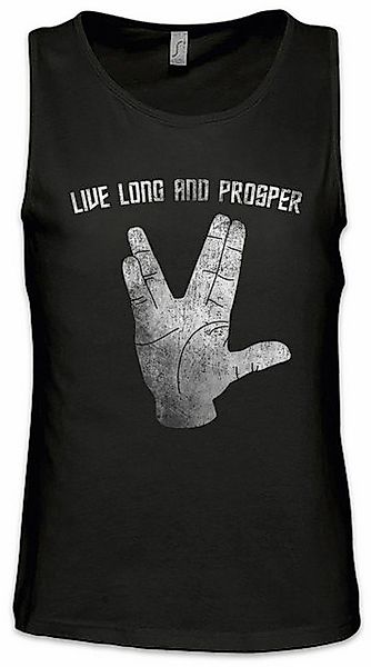 Urban Backwoods Tanktop Live Long And Prosper II Ärmelloses T-Shirt Starfle günstig online kaufen