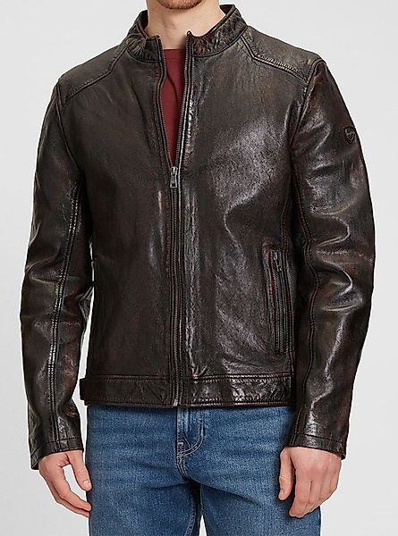 Mauritius Lederjacke MMAdelmo Bikerjacke aus antikem günstig online kaufen