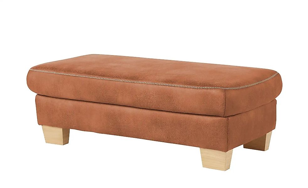 Mein Sofa bold XXL - Hocker  Beata ¦ braun ¦ Maße (cm): B: 130 H: 45 T: 65. günstig online kaufen