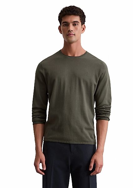 Marc OPolo Rundhalspullover "aus Bio-Baumwoll-Kaschmir-Mix" günstig online kaufen