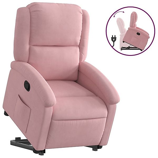 vidaXL Sessel Relaxsessel mit Aufstehhilfe Rosa günstig online kaufen