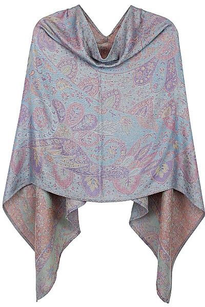 dy_mode Blusenponcho Paisley Muster Damen Poncho günstig online kaufen