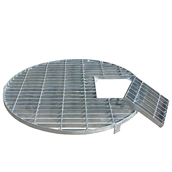 Intergarden Abdeckgitter Ø 90 cm Verzinkt bis 250 kg Belastbar für Brunnen günstig online kaufen