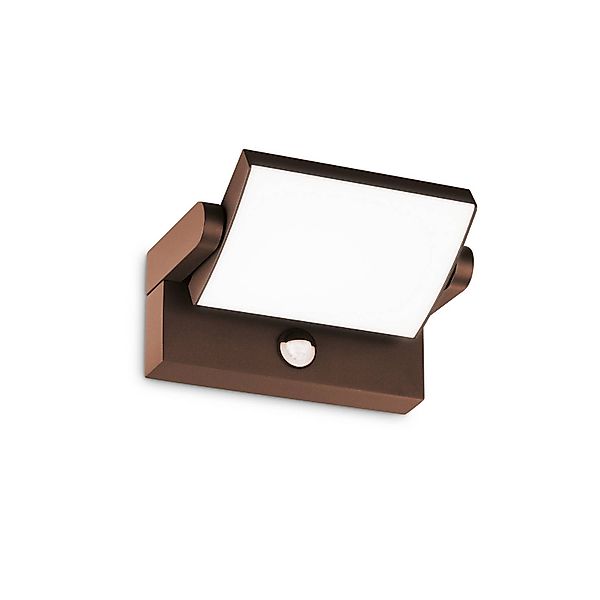 Ideal Lux LED-Außenwandleuchte Swipe Sensor, kaffee, IP54 günstig online kaufen