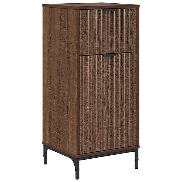 vidaXL Badezimmerspiegelschrank Badezimmer Schrank Braune Eiche günstig online kaufen