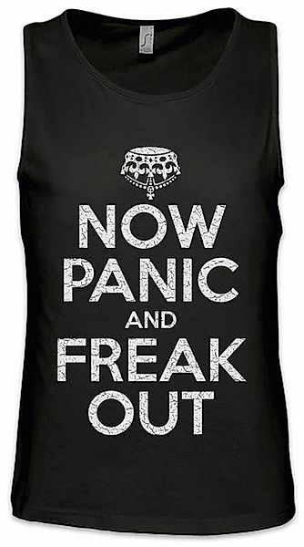 Urban Backwoods Tanktop Now Panic And Freak Out Ärmelloses T-Shirt Ausflipp günstig online kaufen
