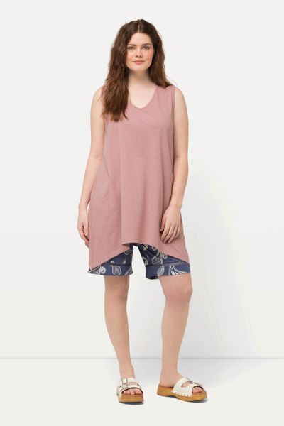 Ulla Popken Longshirt Longtop Zipfelsaum A-Linie günstig online kaufen