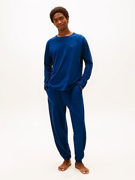 Tommy Hilfiger Underwear Schlafanzug "JERSEY PYJAMA SET CUFFED" Bündchen am günstig online kaufen
