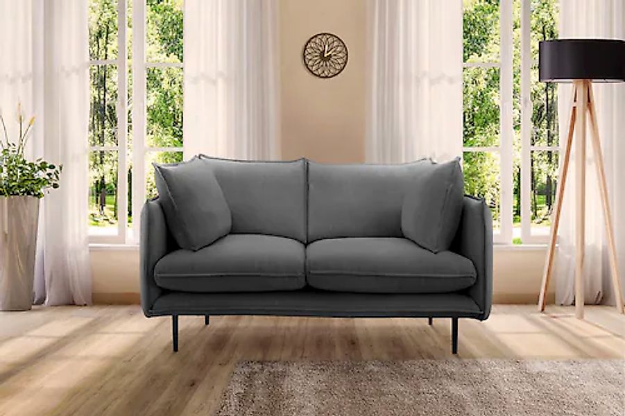 Home affaire 2-Sitzer »Somba« mit dickem Keder und eleganter Optik günstig online kaufen