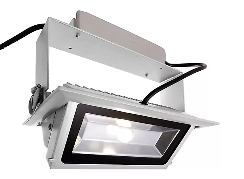 Deckeneinbauleuchte LED Downlight Länge 23 cm weiß 1-flammig rechteckig günstig online kaufen