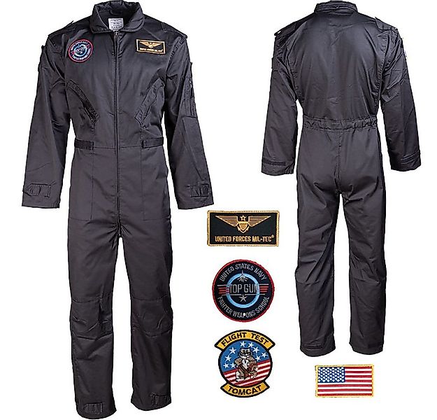 Mil-Tec Overall US Army Fliegerkombi mit Abzeichen günstig online kaufen